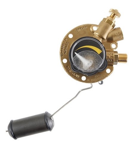 Tomasetto AT00 (67R-00) SPRINT LPG multivalve standard 6mm outlet - for toroidal external LPG tanks 0°